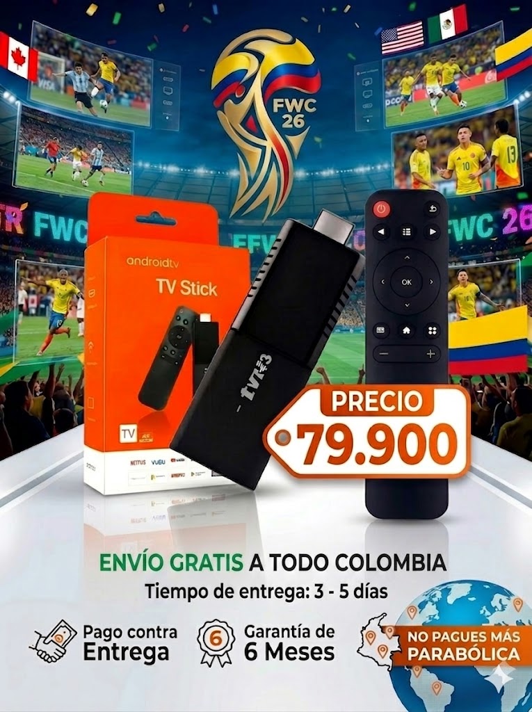 TV Stick! Disfruta el Mundial y TV ilimitada con este truco para tu TV vieja $79.900 🚀
