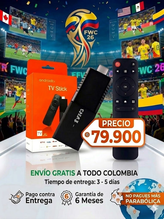 TV Stick! Disfruta el Mundial y TV ilimitada con este truco para tu TV vieja $79.900 🚀