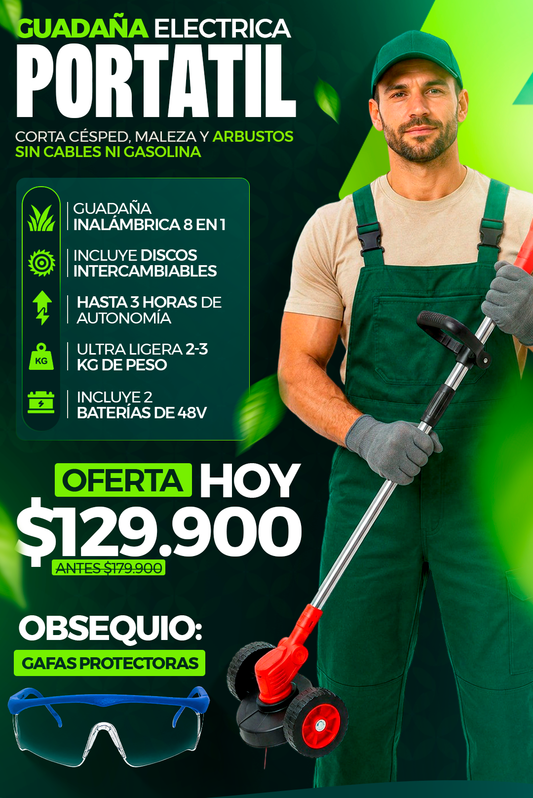 GUADAÑA ELECTRICA PORTATIL