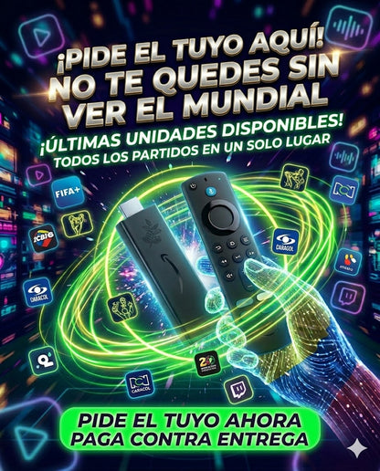 TV Stick! Disfruta el Mundial y TV ilimitada con este truco para tu TV vieja $79.900 🚀