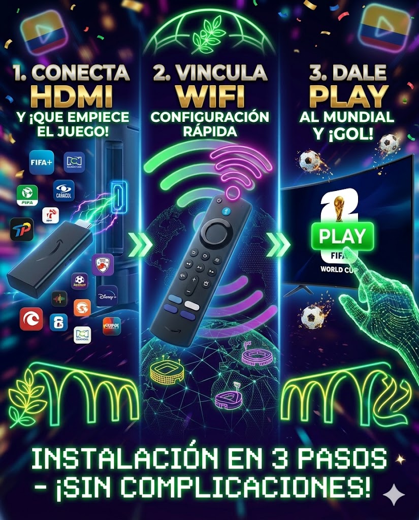 TV Stick! Disfruta el Mundial y TV ilimitada con este truco para tu TV vieja $79.900 🚀