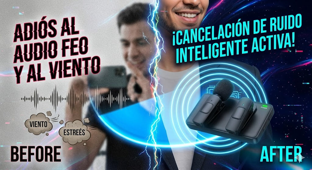 Micrófono Inalámbrico Profesional Dúo F-Series | Oferta Limitada $69.900 🔥