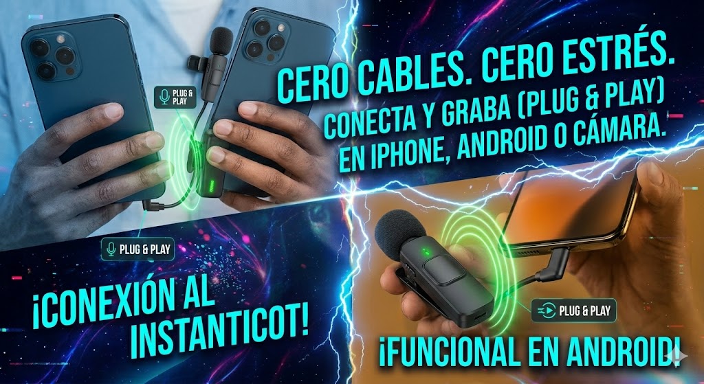 Micrófono Inalámbrico Profesional Dúo F-Series | Oferta Limitada $69.900 🔥